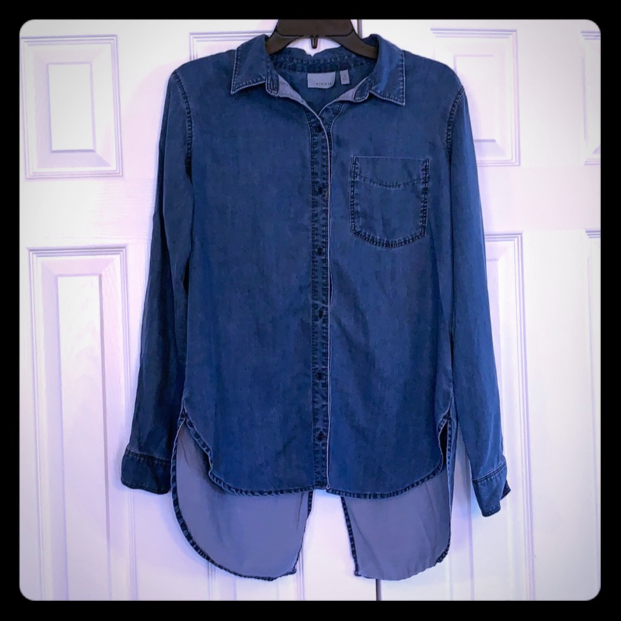 Athleta Button-Up